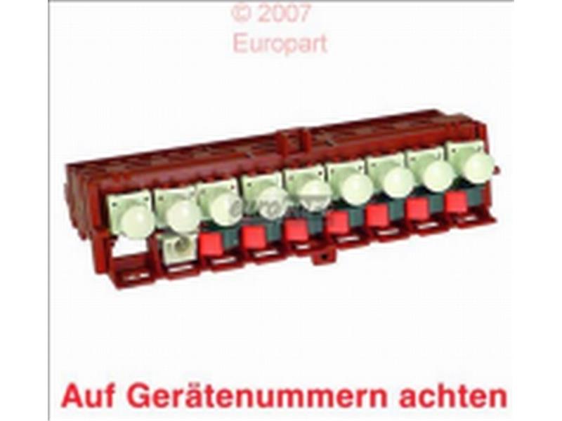 Tastenschalter 9fach kpl.
