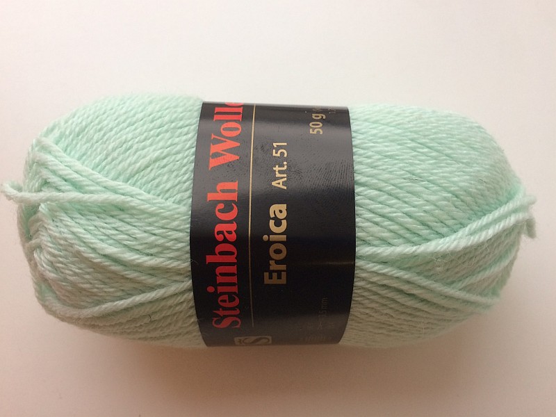 Wolle Eroica 50g Farbe 061 (minze)