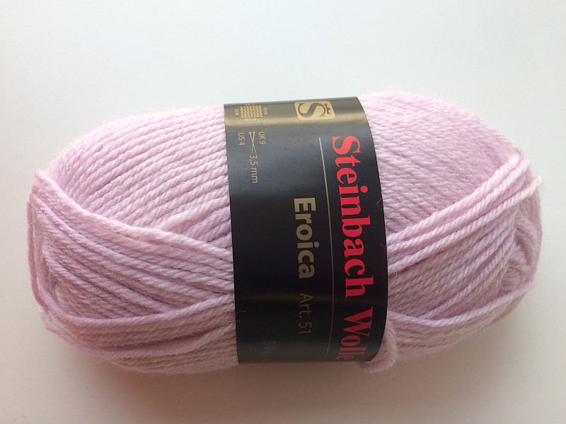 Wolle Eroica 50g Farbe 036 (rosa)