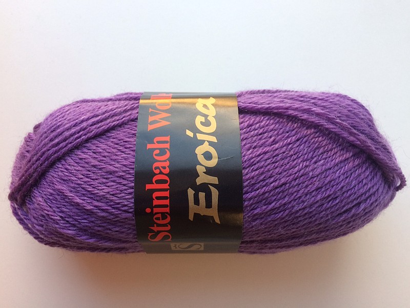 Wolle Eroica 50g Farbe 016 (lila)