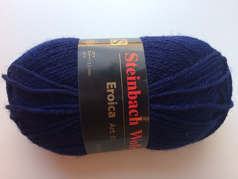 Wolle Eroica 50g Farbe 004 (marine)