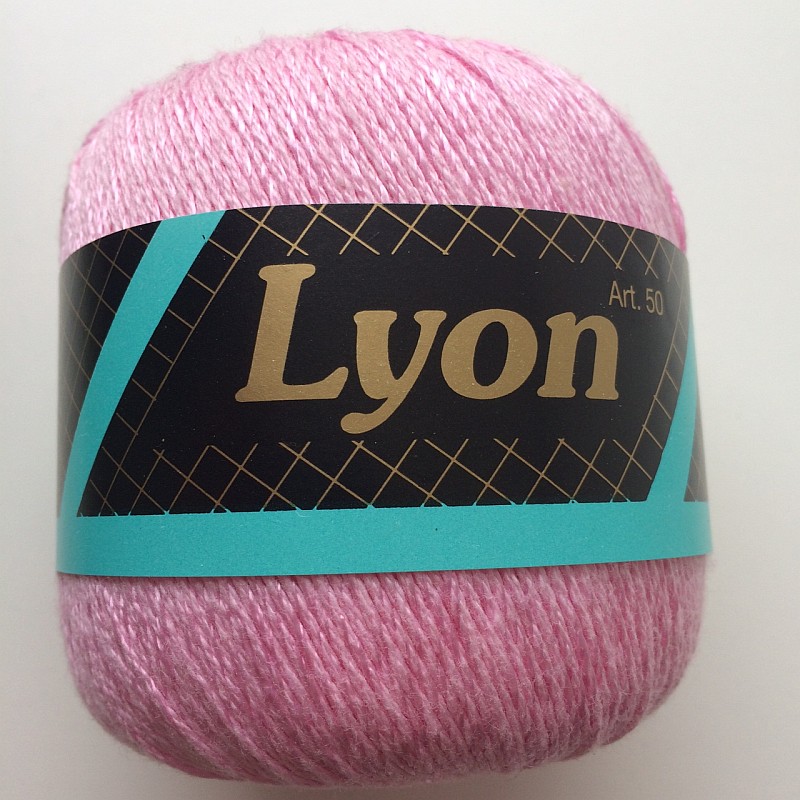 Garn Lyon 50g Farbe 047 (rosa)