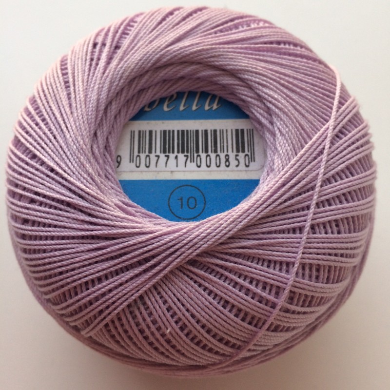 Häkelgarn BELLA 10 100%Bw. 50g Farbe 111 (flieder)