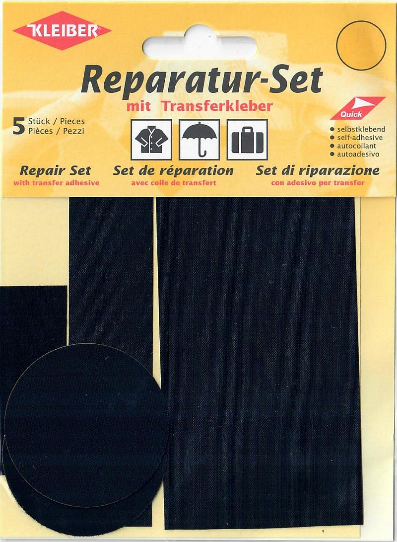 Reparatur-Set KLEIBER (5 Stk) schwarz