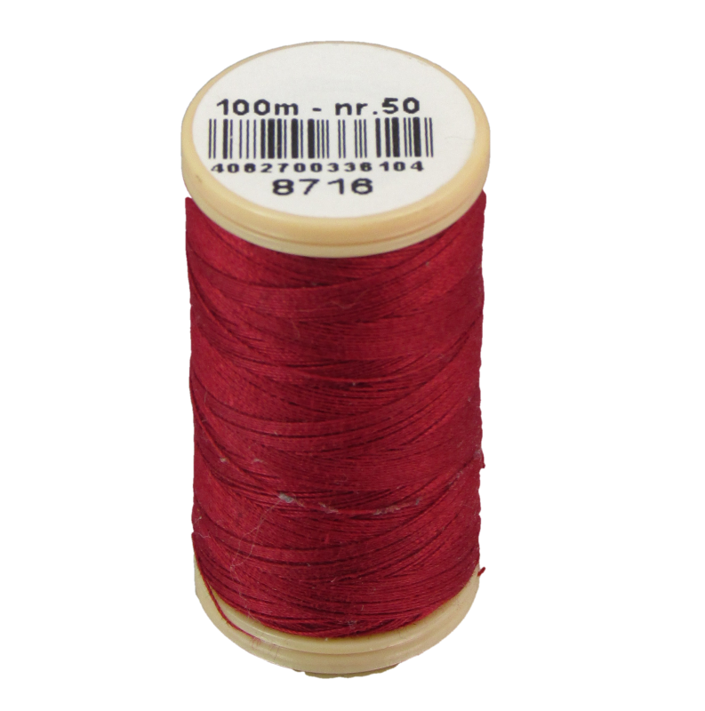 Nähfaden COATS Cotton merc. 50/100m Farbe 8716