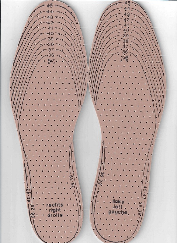 Schuhsohle Schaumgummi OneSize (36-46) soft