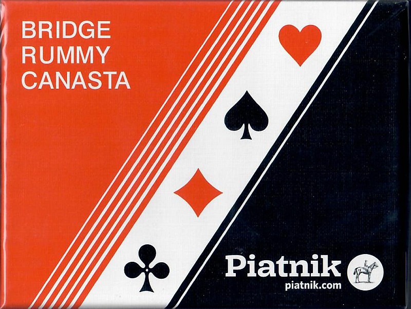 Spielkarten Rummy Bridge Canasta Standard Piatnik französichens