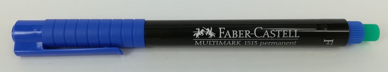 Faber Multimark 1513 OHP/F wasserfest Farbe 51 (blau)