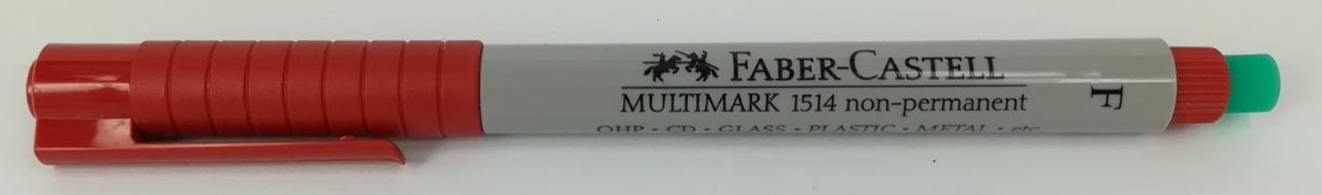 Faber Multimark 1514 non-permanent Farbe 21 (rot)