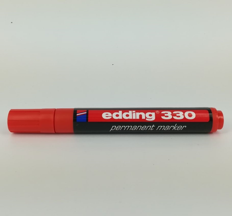 Edding permanent marker 330 Fb.2 Keilspitz 1-5mm (rot)