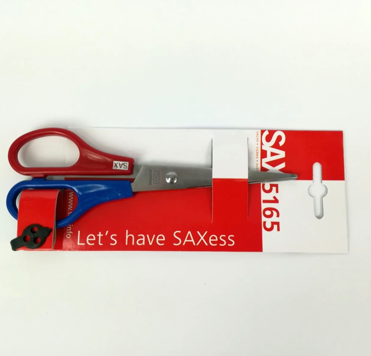 Schere SAX Bastelschere 16,5 cm spitz (div. Farbe)