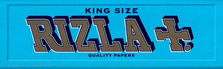 Rizla+ Papers groß blau (fine weight)