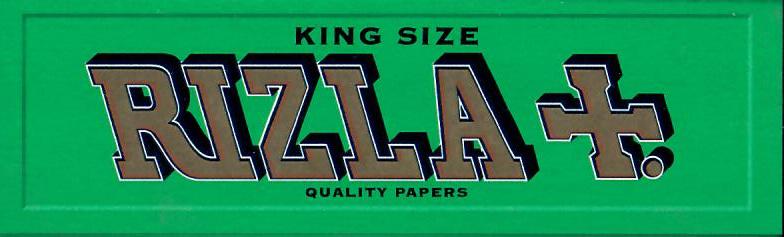 Rizla+ Papers groß grün (medium weight)