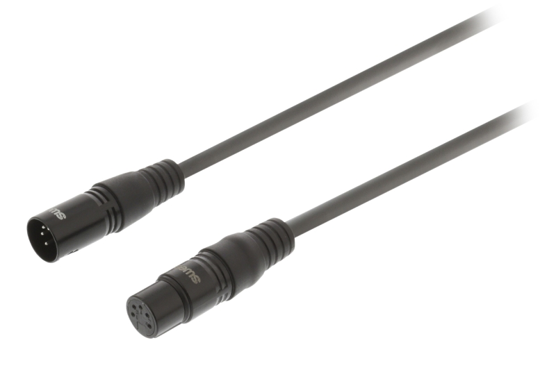 SWOP15500E15 XLR-Digital-Kabel Stecker XLR 5-polig - Buchse XLR