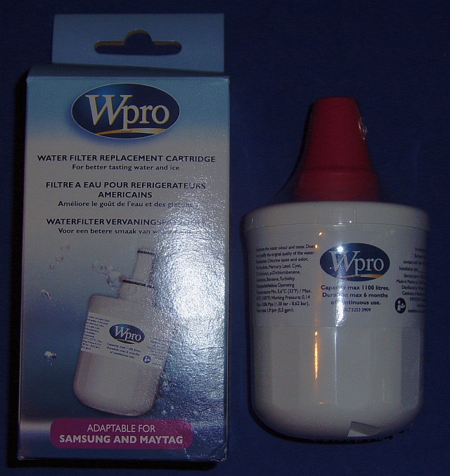 Wasserfilter Wpro APP100 480181700592 für Samsung DA29-00003B *A