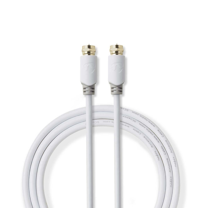 CSBW41000WT20 Satelliten- und Antennenkabel | F Stecker | F Stec