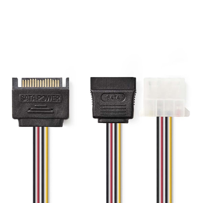 CCGP73555VA015 Interne Stromkabel | SATA 15-Pin Stecker | Molex
