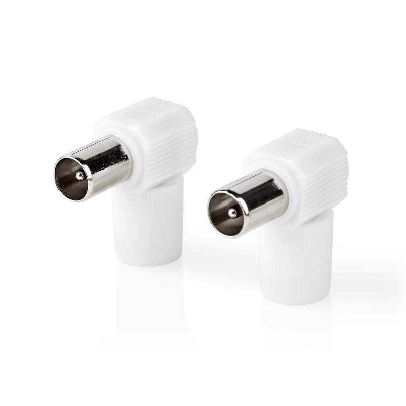 CSGP40904WT IEC (Coax) Stecker | abgewinkelt | Stecker | Vernick