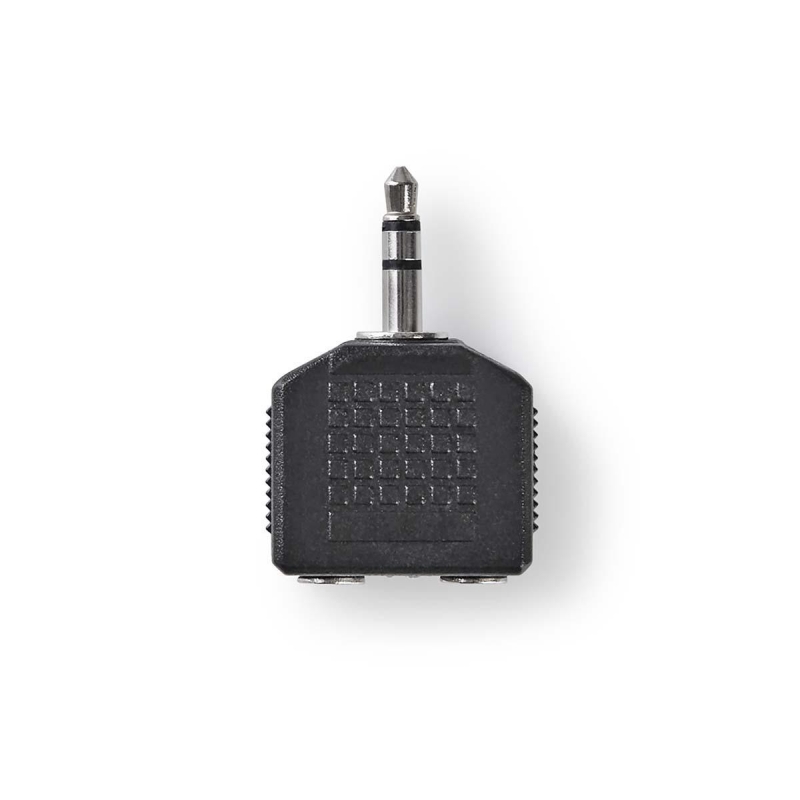 CAGB22945BK Stereo-Audio-Adapter | 3.5 mm Stecker | 2x 3.5 mm Bu