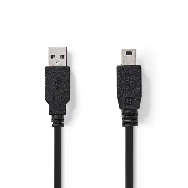 CCGB60300BK20 USB-Kabel | USB 2.0 | USB-A Stecker | USB Mini-B 5
