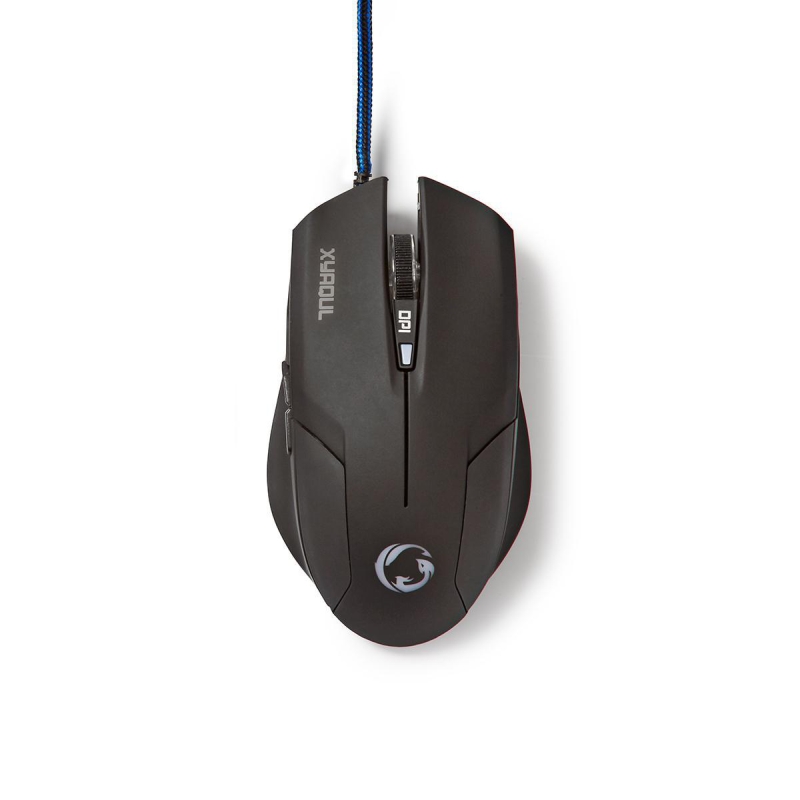 GMWD100BK Gaming Mouse | Verdrahtet | DPI: 800 / 1200 / 1600 dpi