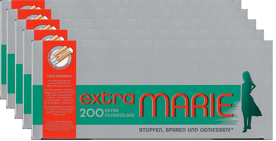 Hülsen Marie Extra 5x200