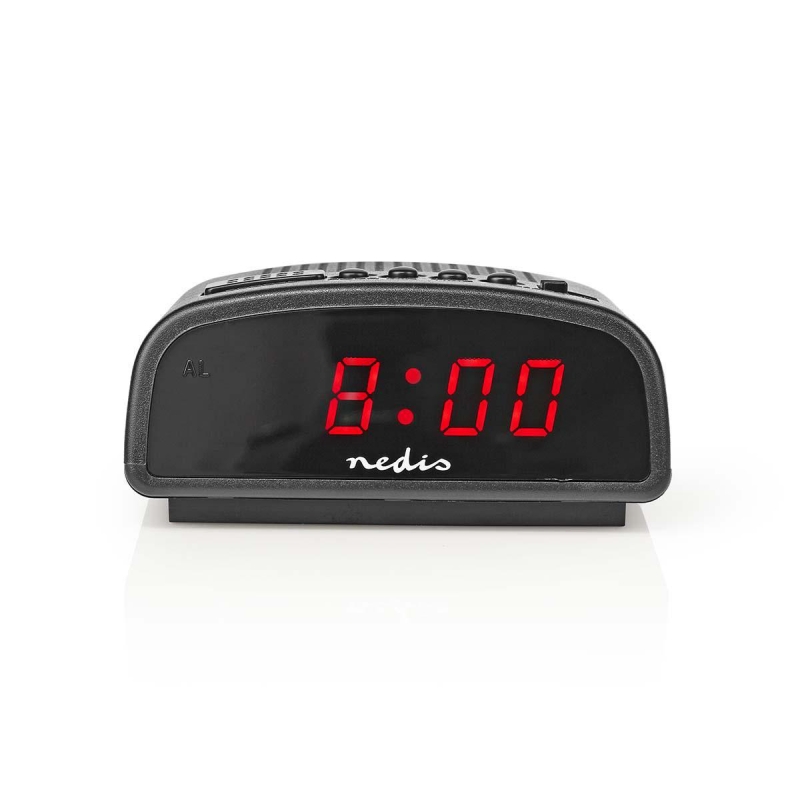 CLDK008BK Digital-Schreibtisch-Wecker | LED-Anzeige | Snooze-Fun