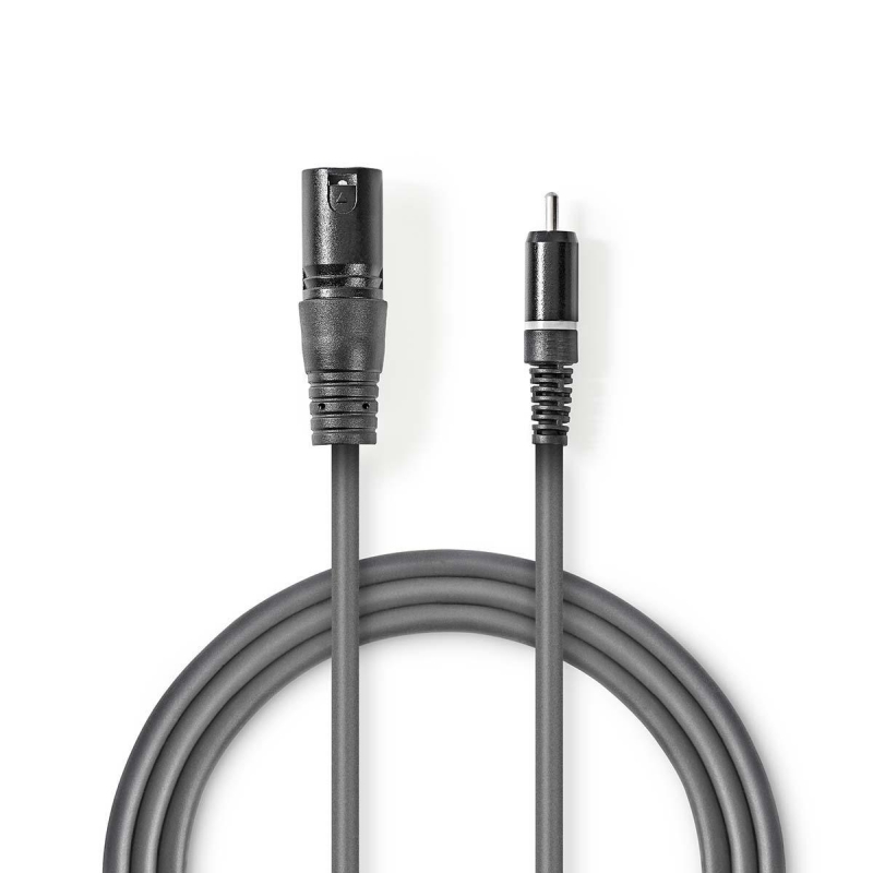 COTH15205GY15 Unausgeglichen Audiokabel | XLR 3-Pin Stecker | RC