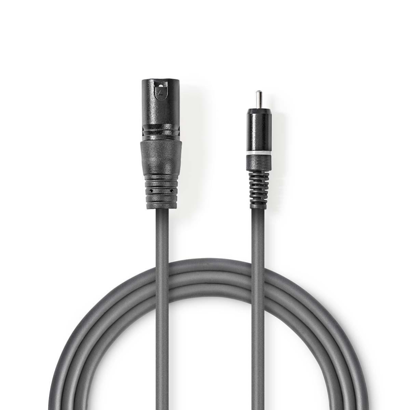 COTH15205GY30 Unausgeglichen Audiokabel | XLR 3-Pin Stecker | RC