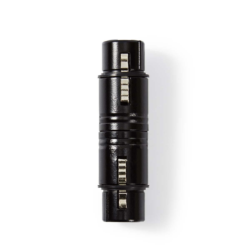 COTP15920BK XLR Adapter | XLR 3-Pin Buchse | XLR 3-Pin Buchse |
