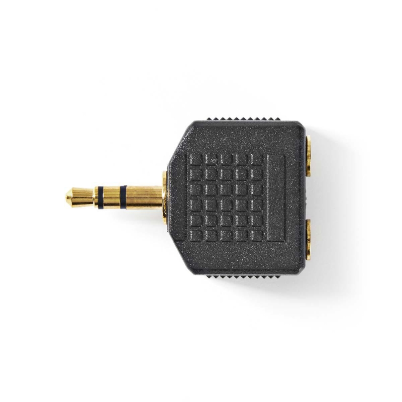CAGP22945BKG Stereo-Audio-Adapter | 3.5 mm Stecker | 2x 3.5 mm B