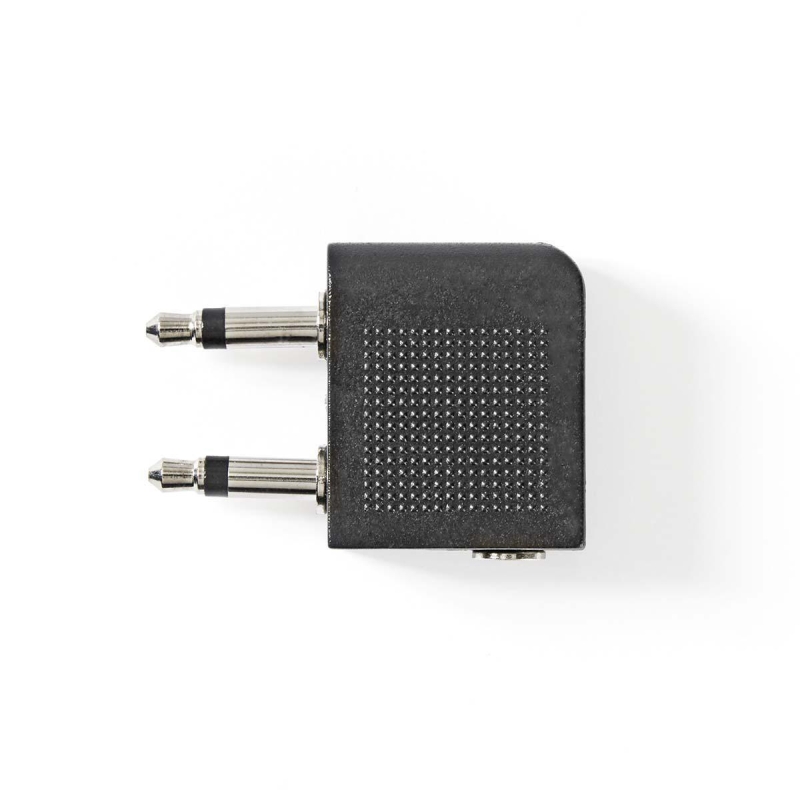 CAGP22970BK Stereo-Audio-Adapter | 2x 3.5 mm Stecker | 3.5 mm Bu