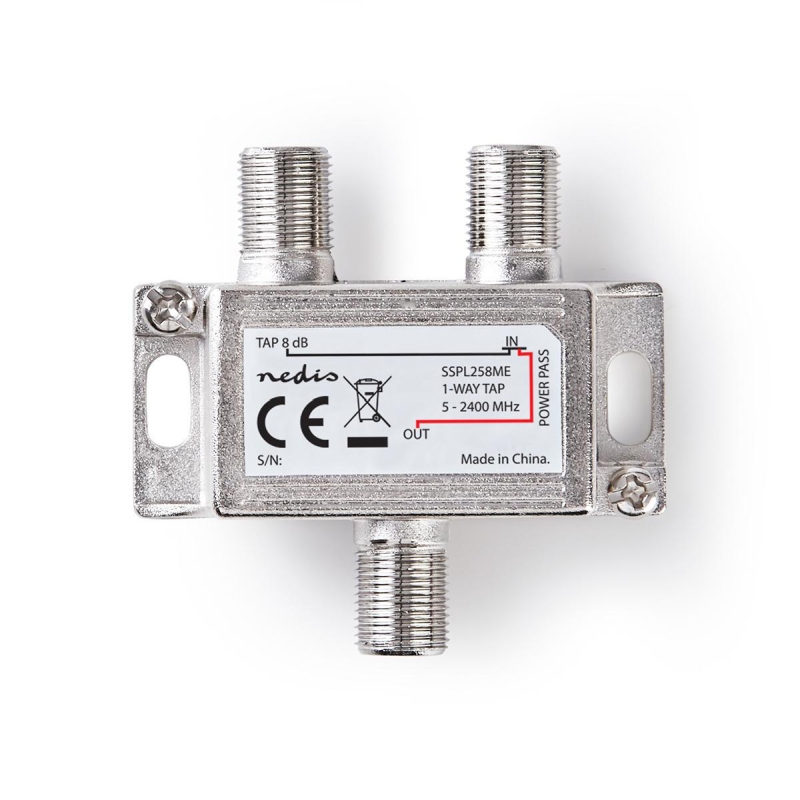 SSPL258ME Satelliten-Splitter | 5 - 2400 MHz | 8.0 dB | Anzahl E
