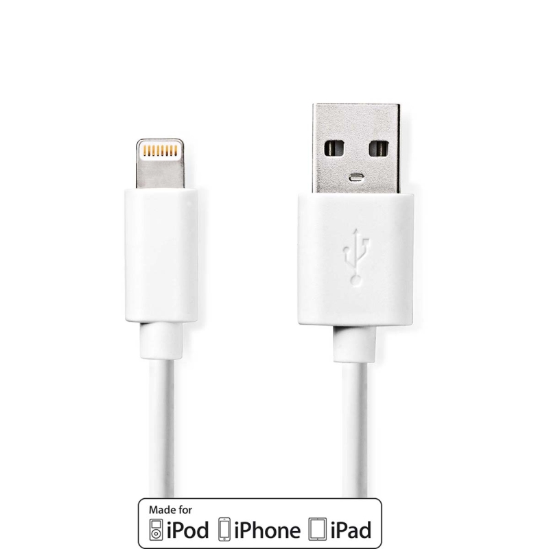 CCGW39300WT20 USB-Kabel | USB 2.0 | Apple Lightning 8-Pin | USB-