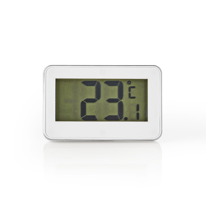 KATH101WT Küchen Thermometer | Silber / Weiss | Kunststoff | Dig