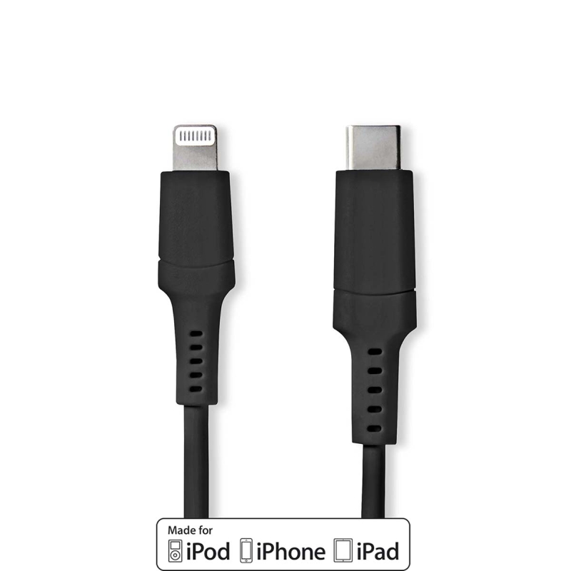 CCGW39650BK20 USB-Kabel | USB 2.0 | Apple Lightning 8-Pin | USB-