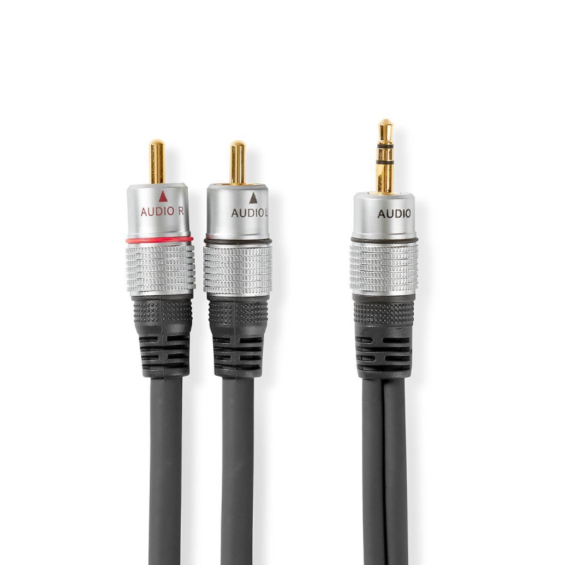 CAGC22200AT15 Stereo-Audiokabel | 3.5 mm Stecker | 2x RCA Stecke