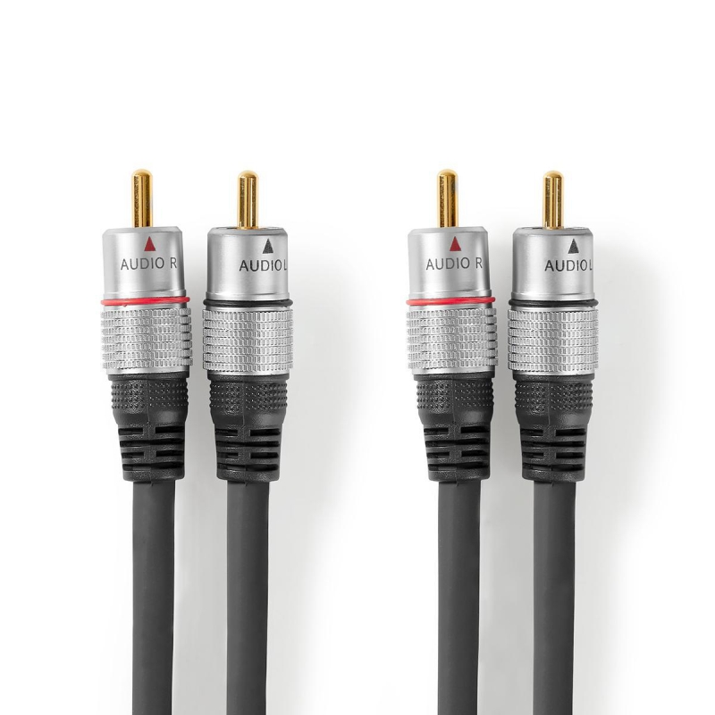 CAGC24200AT200 Stereo-Audiokabel | 2x RCA Stecker | 2x RCA Steck