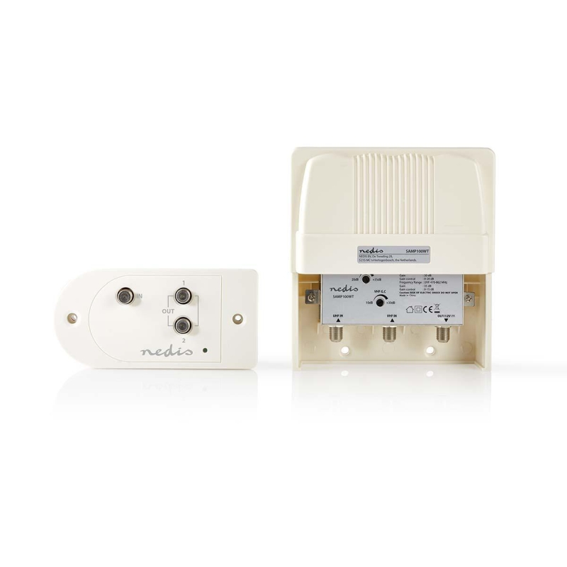 SAMP100WT CATV-Verstärker | Verstärkung dBi (bei Antennenkabel):