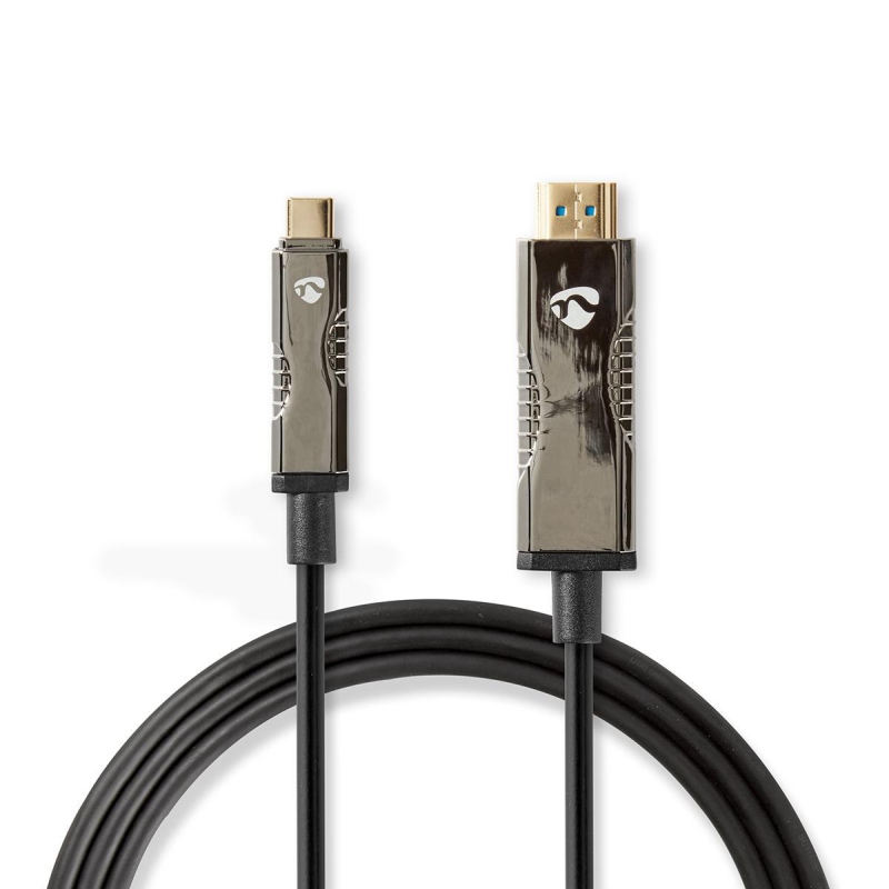 CCBG6410BK100 optische USB-Kabel (aktiv) | USB-C? Stecker | HDMI