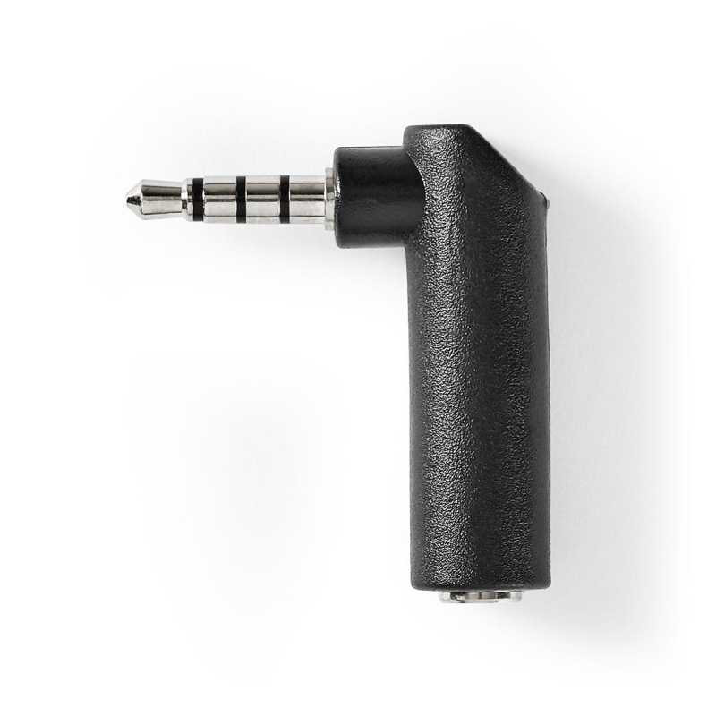 CAGP22980BK Stereo-Audio-Adapter | 3.5 mm Stecker | 3.5 mm Buchs