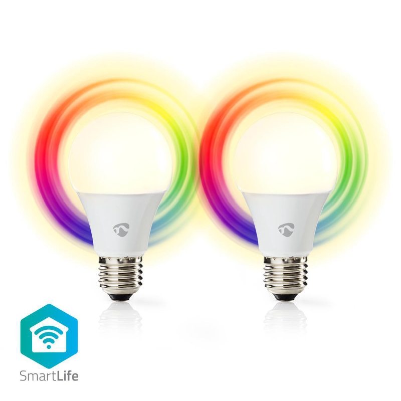 WIFILC21WTE27 SmartLife Vollfärbige LED-Lampe | WLAN | E27 | 470