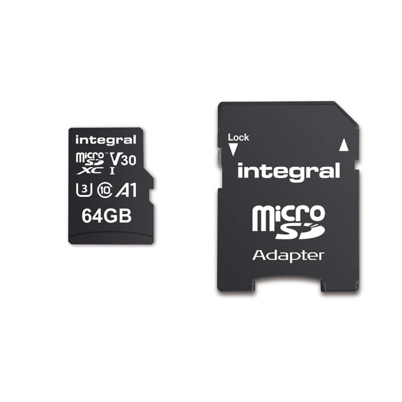 MSDX64G100V30 High Speed MicroSDHC/XC Speicherkarte 64 GB
