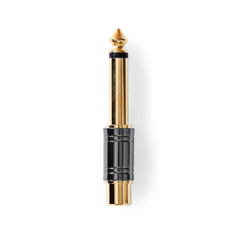 CABW23935BKG Mono-Audio-Adapter | 6.35 mm Stecker | Cinch Buchse