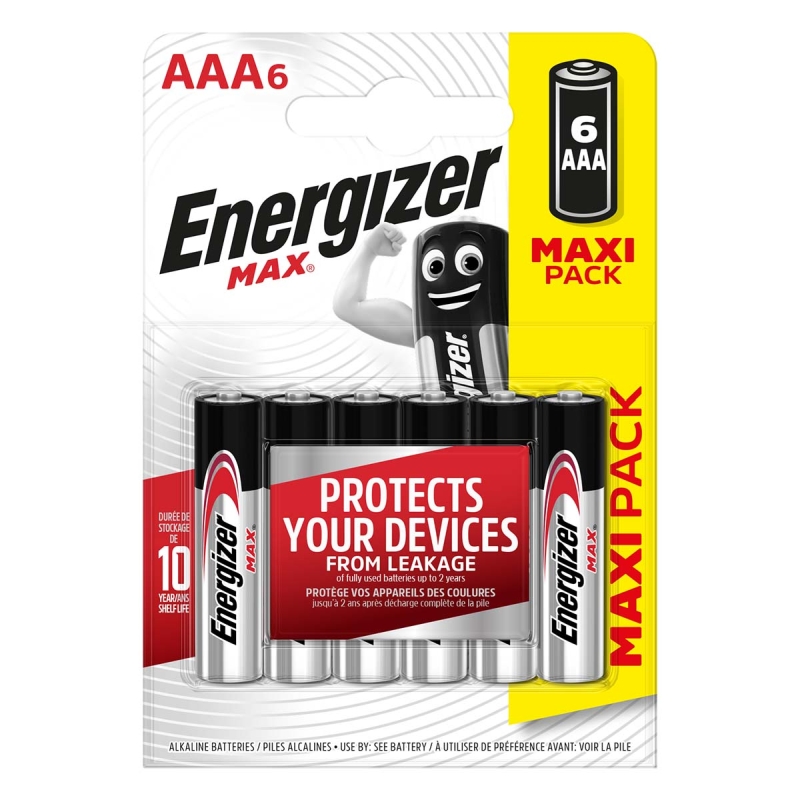 53542675505 Alkaline Batterie AAA | 1.5 V DC | 6-Blister