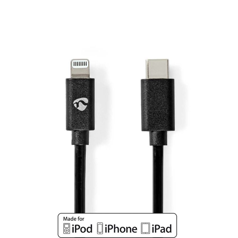 CCGP39650BK10 Lightning Kabel | USB 2.0 | Apple Lightning 8-Pin