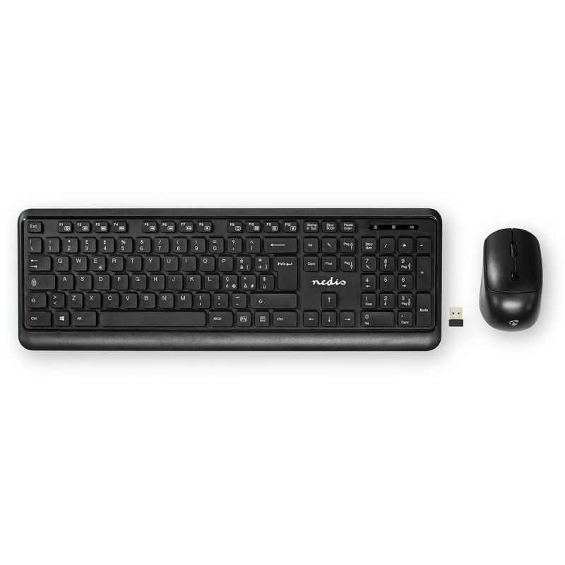 KBMCW100BKIT Maus und Tastatur-Set | Wireless | Maus- und Tastat