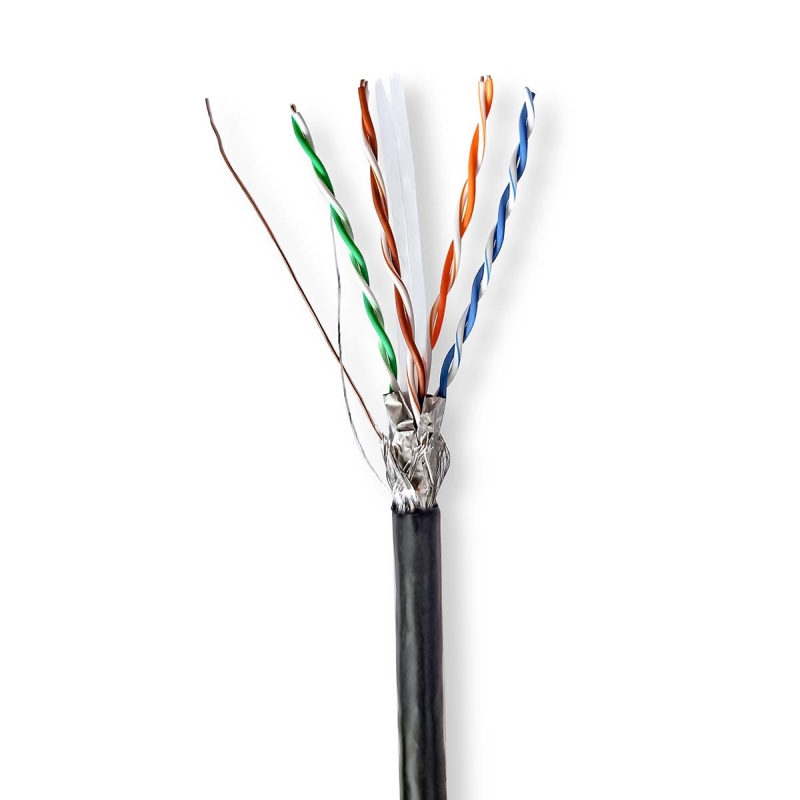 CCBG8594BK305S Netzwerk-Kabel Rollen | CAT6 | Solid | S/FTP | CC