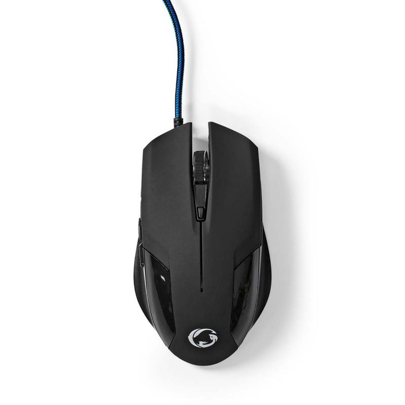 GMWD110BK Gaming Mouse | Verdrahtet | 1200 / 2400 / 4800 / 7200