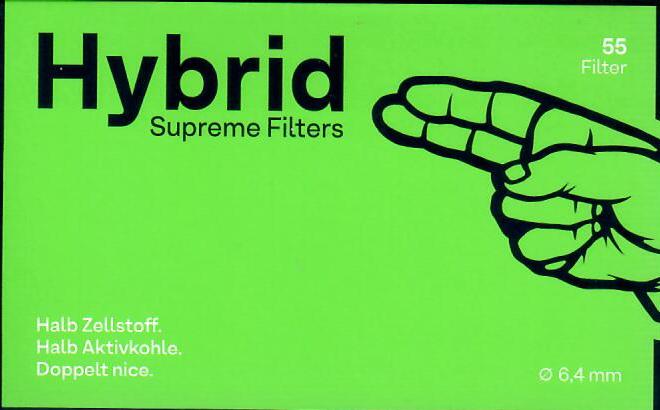 8x Hybrid Supreme Filters 55Stk 6,4mm